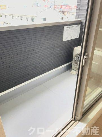 サン・ルミエールＣのバルコニー