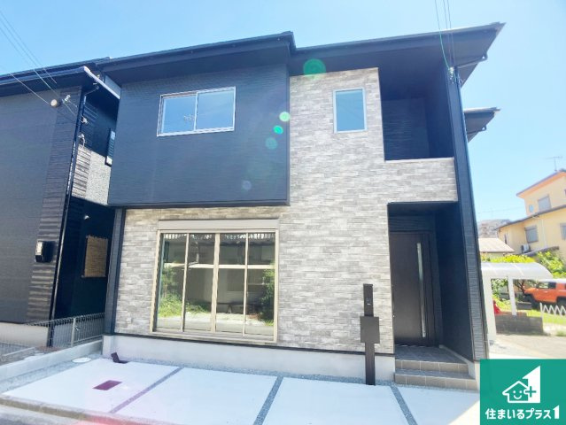 加古川市米田町平津　第1期　新築一戸建ての外観|お客様に長く安心して住んでいだだける事にこだわった家づくり！住んでからのアフターサービスにもしっかりと取り組んでいます！