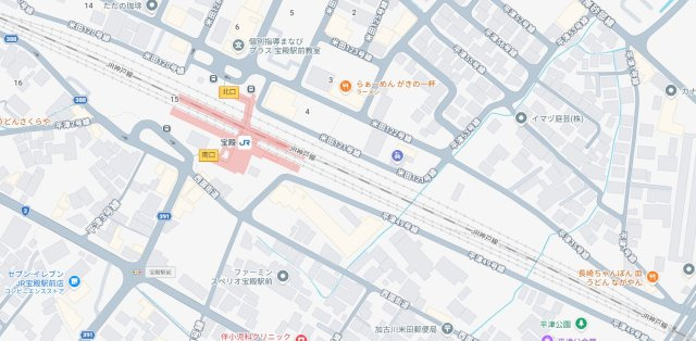 加古川市米田町平津　第1期　新築一戸建ての地図