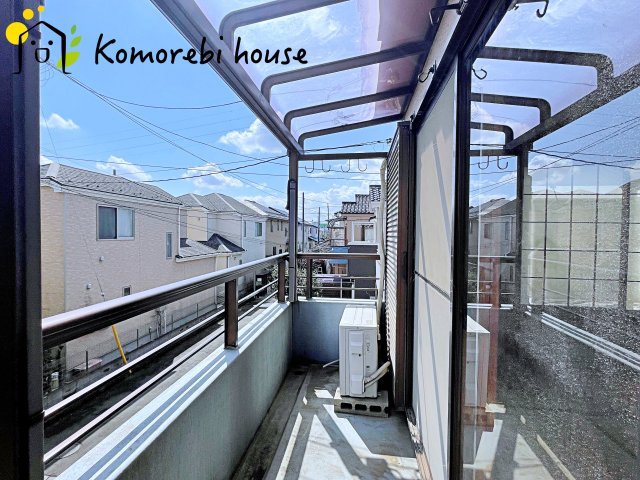 桶川市末広　中古戸建のバルコニー|広々としたバルコニーです