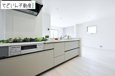 【キッチン】 | Livele Garden.S行田市棚田町　新築住宅 | ≪1号棟≫
現地(2026年7月撮影)