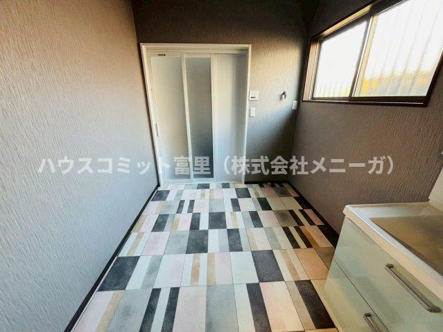 八街は　平屋の中古戸建の脱衣所