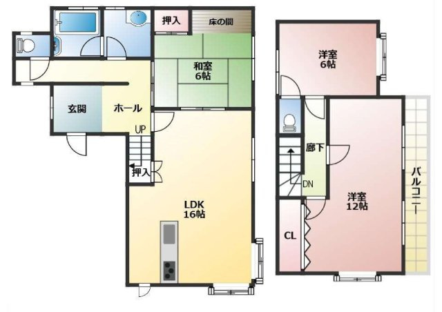 【居間・リビング】 | 北区清水岩倉2丁目