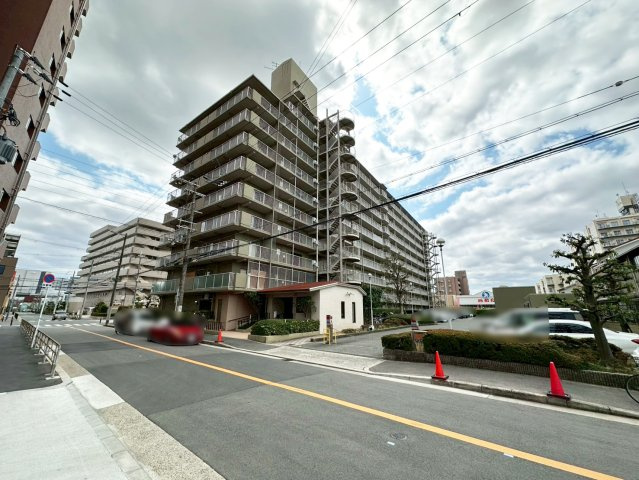 ユアサハイム新高の外観|外はこのようになっています