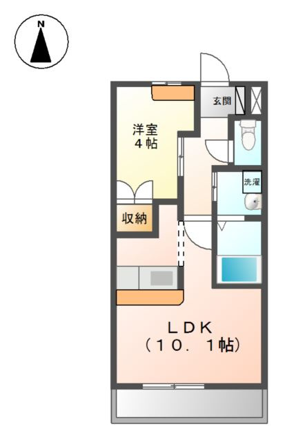 パルファムローズの間取り