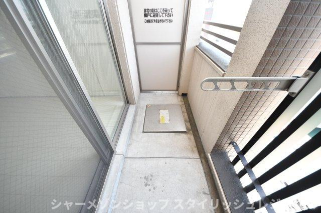 リンデンバウム京町のバルコニー