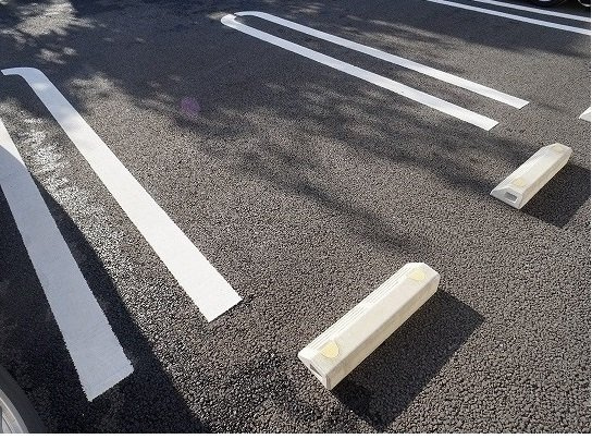パーシモンの駐車場