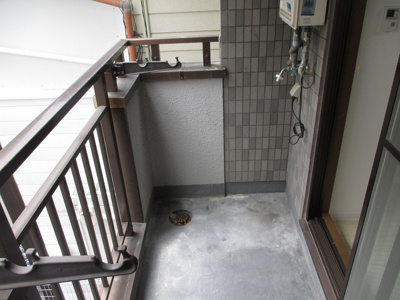 【バルコニー】 | 中市マンション | 日当たりの良いバルコニーです