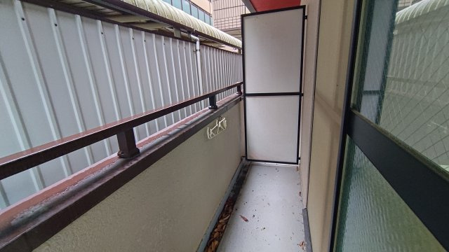 スクリーブ千里北のバルコニー