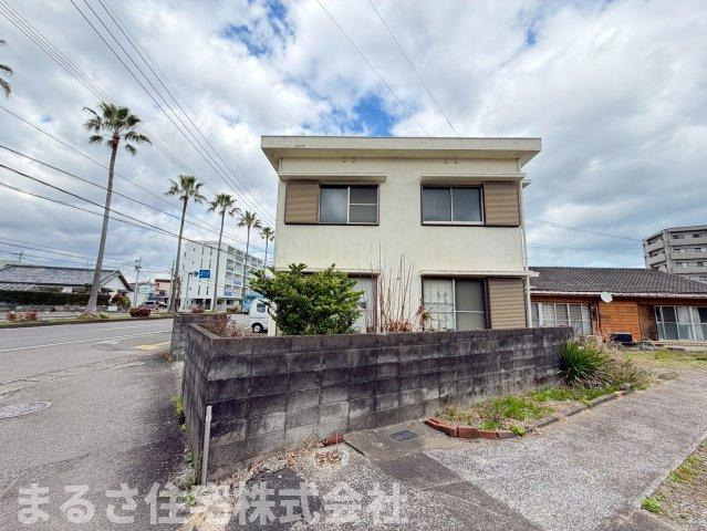 東大淀1丁目　土地の前面道路含む現地写真