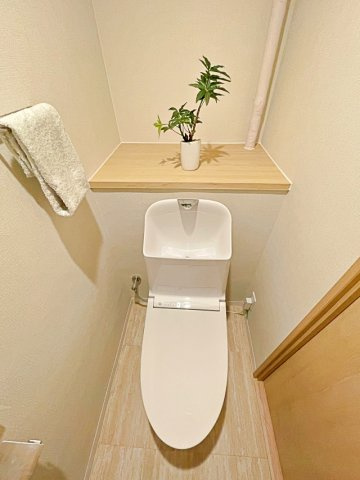 タウンハイツ亀有2号棟のトイレ|ドキドキの新生活も、安心してスタート。ぴったりの住まいを見つけませんか？クランディアが一緒に住まい選びをサポートします‼　まずは、お気軽にお問合せください　＃クランディア