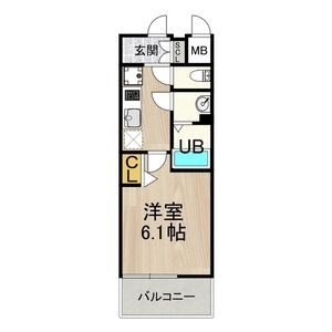 メルディア大正DCの間取り