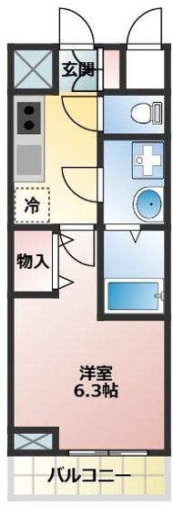 【間取り】 | CREST TAPP 庄内