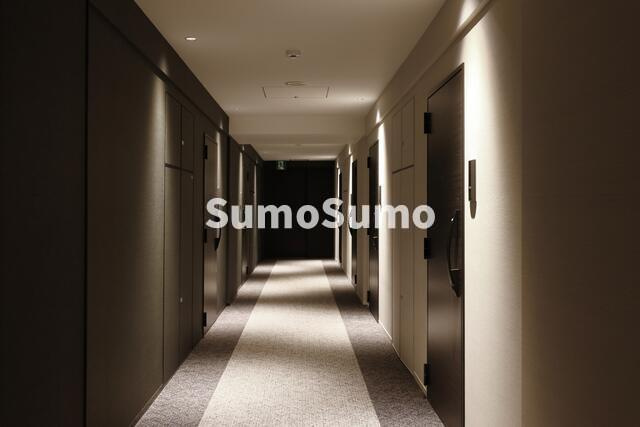 プライマルイプセ池尻大橋のロビー|清潔なロビーです