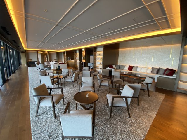 【ロビー】 | グランドメゾン新梅田タワーTHE CLUB RESIDENCE | スカイラウンジ利用可能