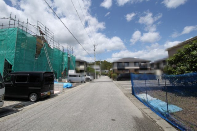 南国市緑ヶ丘3丁目　新築戸建　1号棟【太陽光発電システム】（全4区画）の外観|１号棟　土地面積　174.67㎡　（約52.83坪）