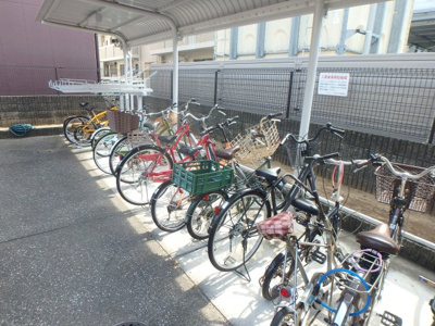 【その他共用部分】 | コム・クレール西宮北口 | 駐輪スペースです