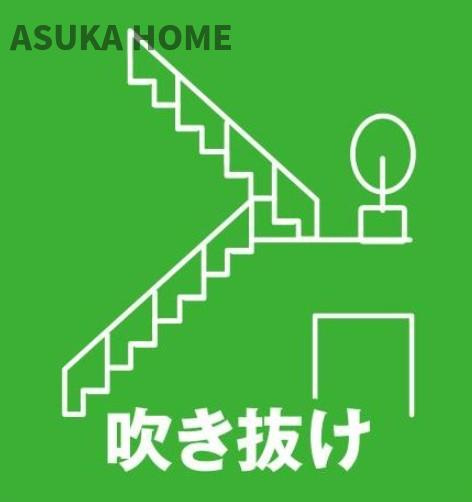 瀬谷区北新　２期のその他|リビング空間が吹き抜けとなっていますので、天井も高くのびのび暮らせます。