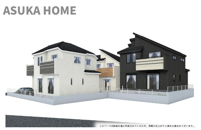 瀬谷区北新　２期の外観パース|小田急江ノ島線「桜ヶ丘」駅まで徒歩範囲です。