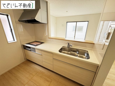 【キッチン】 | CRADLE GARDEN本庄市小島 第6　新築住宅 | ≪1号棟≫
現地(2026年8月撮影)