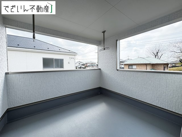 【バルコニー】 | CRADLE GARDEN本庄市小島 第6　新築住宅 | ≪1号棟≫
現地(2026年8月撮影)