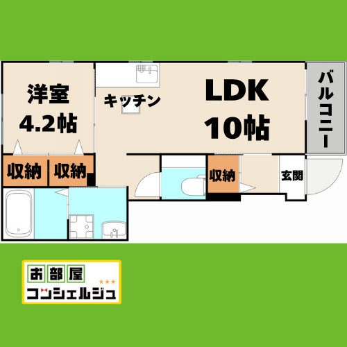 ラフィーネ・Ｋの間取り
