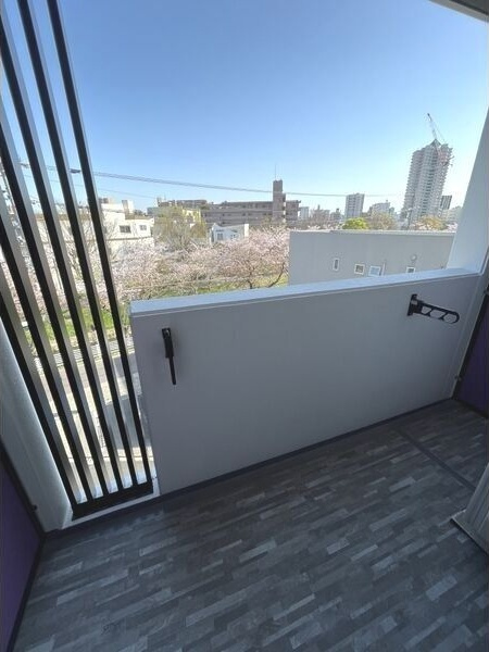 S-RESIDENCE志賀本通Northのバルコニー