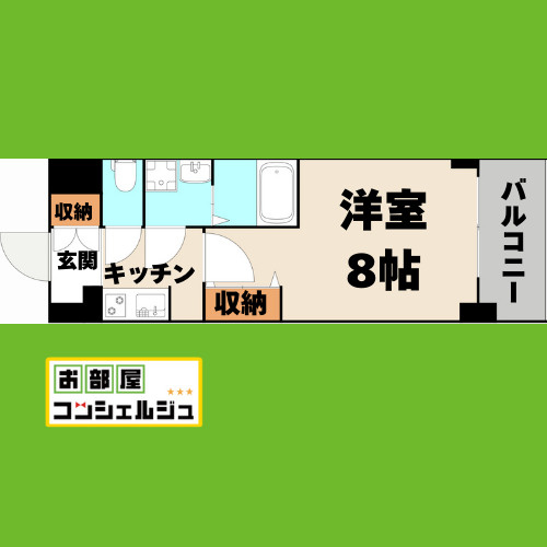 S-RESIDENCE志賀本通Northの間取り