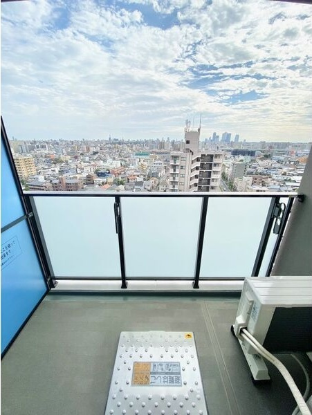 S-RESIDENCE庄内通Northのバルコニー