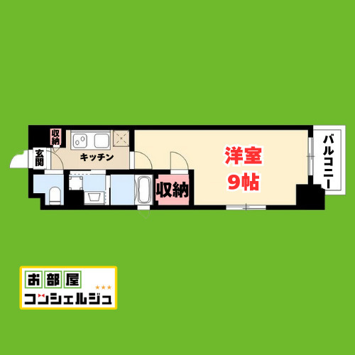 Casa Avenue Ikeshitaの間取り
