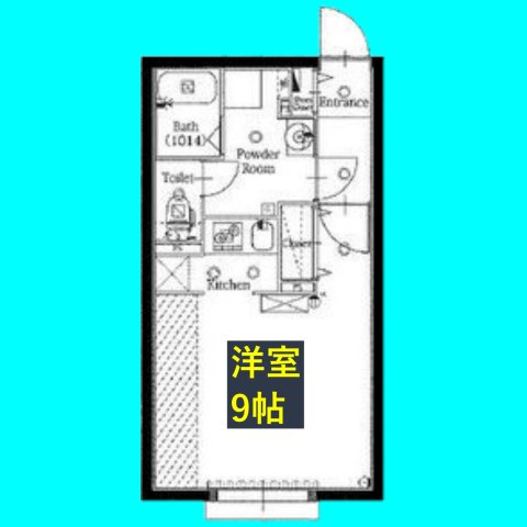 クレストタップ名古屋ウエストの間取り