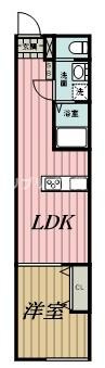 Likes仁戸名町B棟の間取り