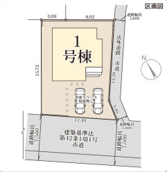 リーブルガーデン福岡市東区高美台2丁目の区画図