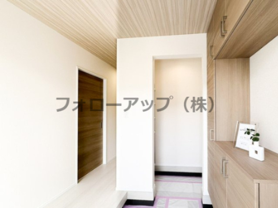 リーブルガーデン福岡市東区高美台2丁目の玄関|毎日通る玄関はこちらです