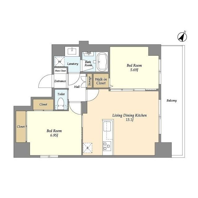 グラン千代田岩本町の間取り