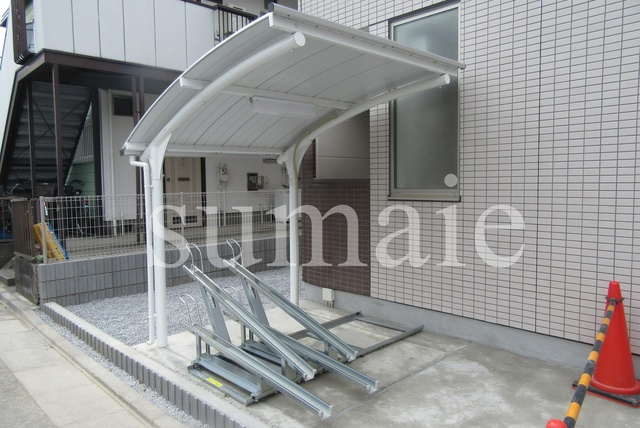 Ｍｉｌｋｙのその他共用部分|敷地内に屋根付き駐輪場あります♪