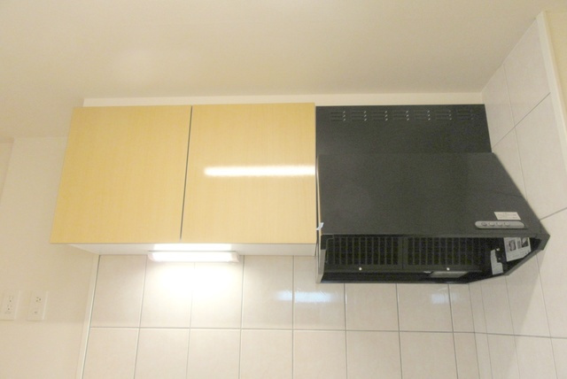 Ｍｉｌｋｙのキッチン|上部に収納スペースあります♪