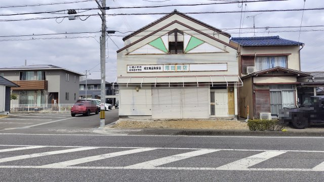 ６６６６９　岐阜市西改田住居付店舗の外観