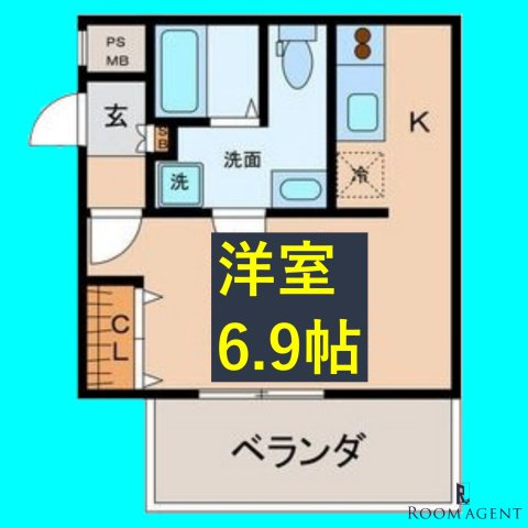 CREA児玉の間取り