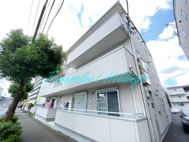 大和市深見西２丁目のアパートの外観