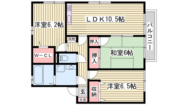 ファミール才の間取り