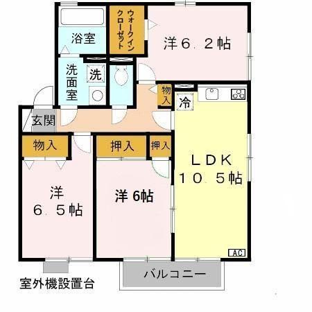 ファミール才の間取り