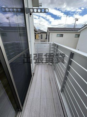 仲介手数料0円！！髙田様戸建賃貸住宅A棟のバルコニー