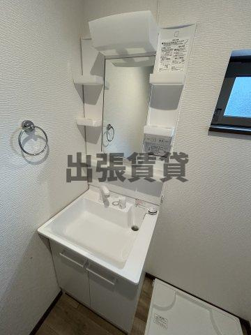 仲介手数料0円！！髙田様戸建賃貸住宅A棟の独立洗面台