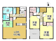 クレイドルガーデン石巻市貞山第8の画像
