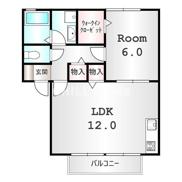 ヴィラ南雲　の間取り|当社、チルホームのHPもご覧ください(^^)/物件情報多数♪