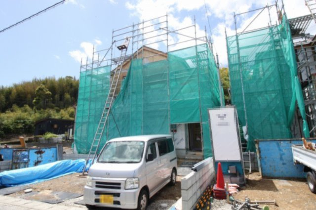 南国市緑ヶ丘3丁目　新築戸建　2号棟【太陽光発電システム】（全4区画）の外観|2号棟　土地面積　175.41㎡　（約53.06坪）
