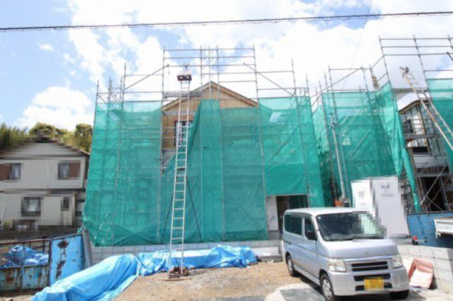 南国市緑ヶ丘3丁目　新築戸建　2号棟【太陽光発電システム】（全4区画）の外観|2号棟　土地面積　175.41㎡　（約53.06坪）