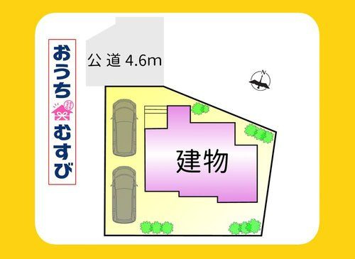 春日井市六軒屋町1312番(全1棟)の区画図