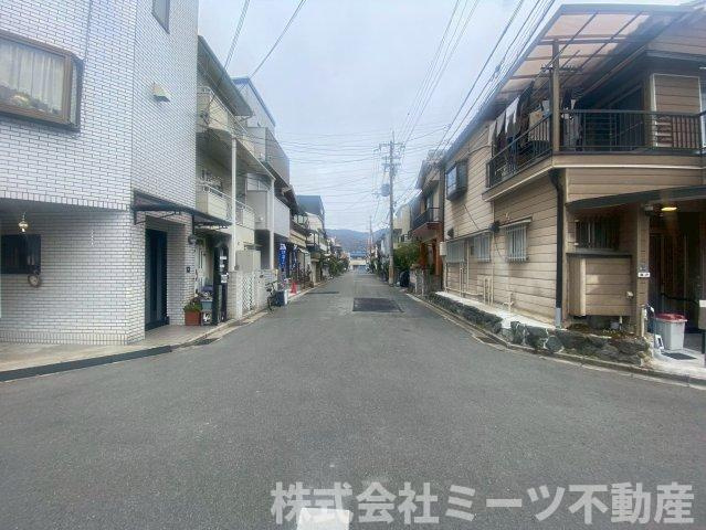 新池島町2丁目　新築戸建の前面道路含む現地写真